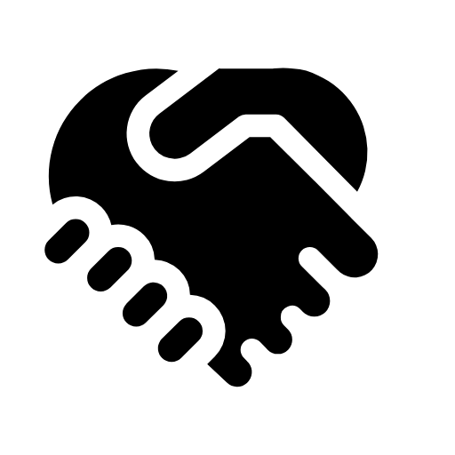 icon de deux mains qui se serre